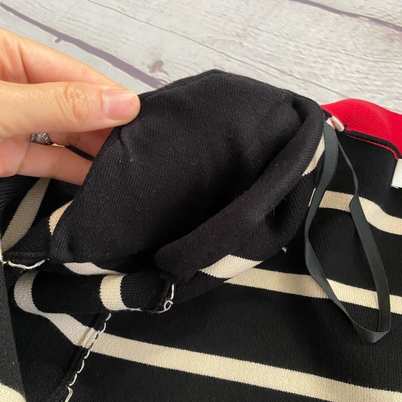 NWT Ronny Kobo Nautical Striped Cardigan Sweater - Picture 8 of 14